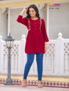 Bubbly Vol 13 By Tips Tops Embroidery Rayon Western Ladies Top Wholesale Shop In Surat
